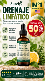 Drenaje Linfático Aurelys™- Gotas Naturales🌿