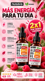 VITAMINA B12 NUSAVA COMBO X 2 UNIDADES