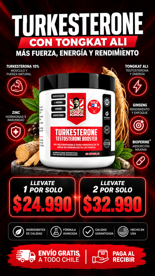 Suplemento Turkesterone™ 60 Capsulas