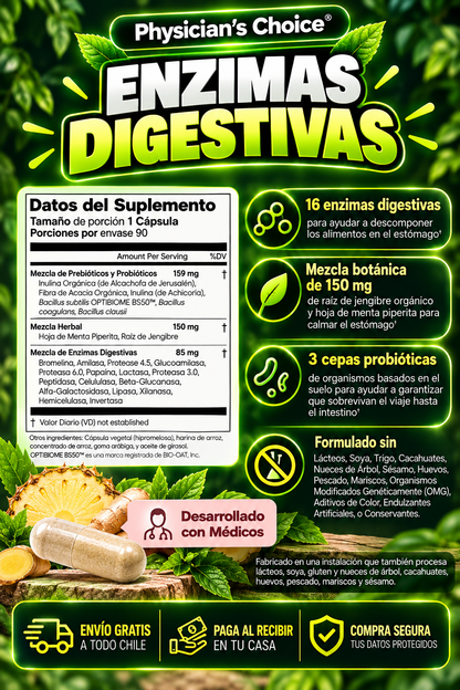 Digestive 4X™ — Fórmula completa para tu bienestar digestivo