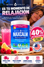 MAXCALM Magnesio Citrato + Glicinato 453G